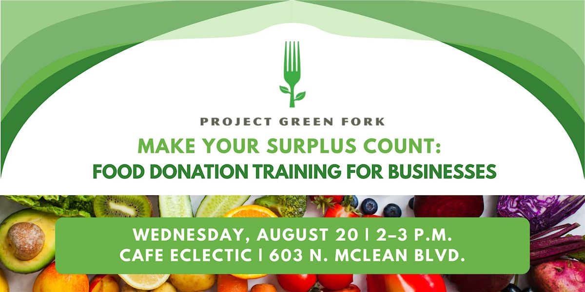 Food Donation Training for Businesses