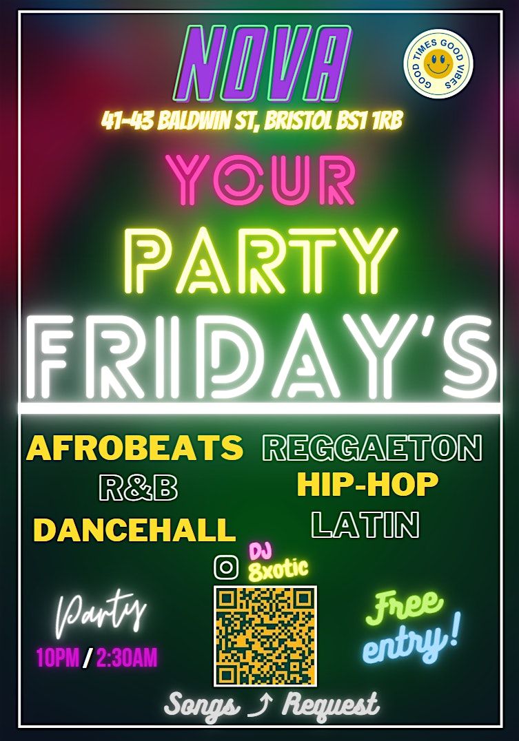 Your Party Friday's