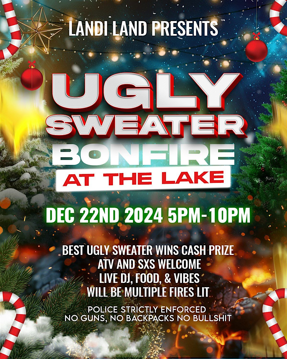 Ugly Sweater Christmas Bonfire