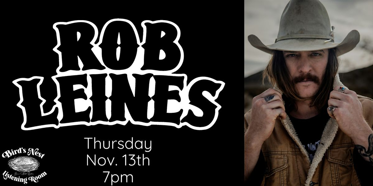 Rob Leines at Bird's Nest Listening Room - Dunn NC