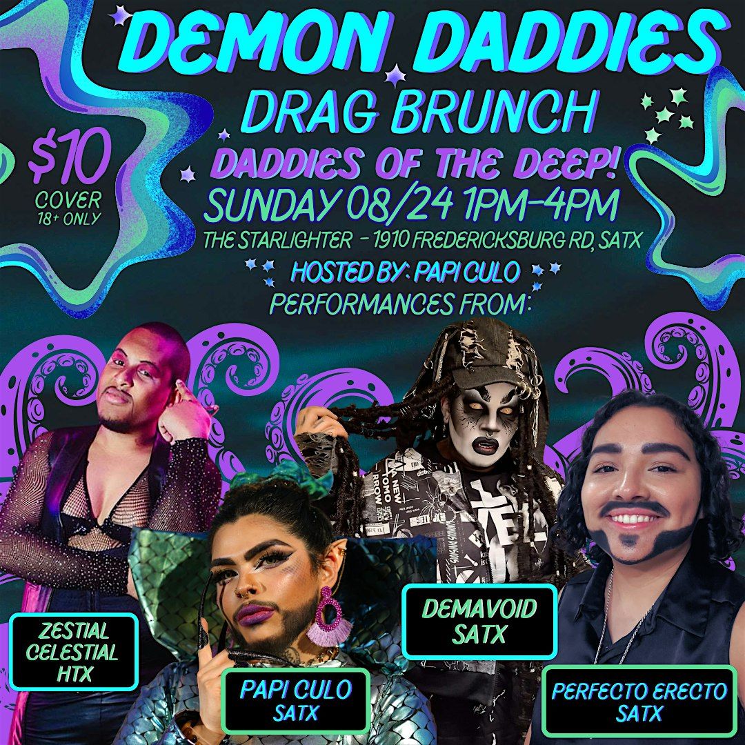 Demon Daddies Drag King Brunch: Daddies of the DEEP