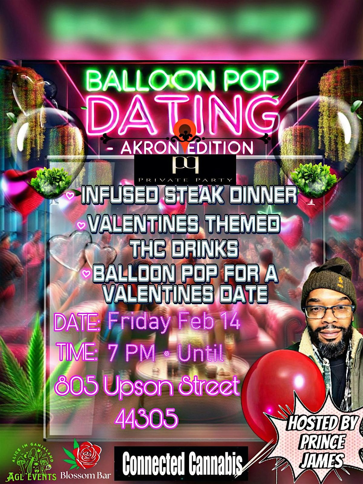 Valentine\u2019s Day Infused Balloon Pop Date Night