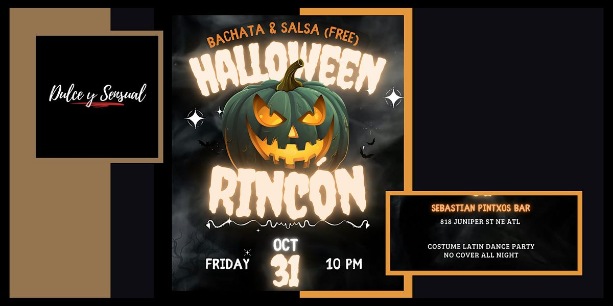 Halloween Rinc\u00f3n - Costume Latin Dance Party