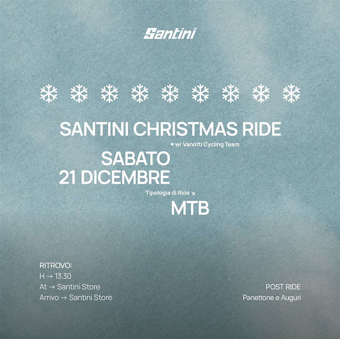 Santini Christmas Ride