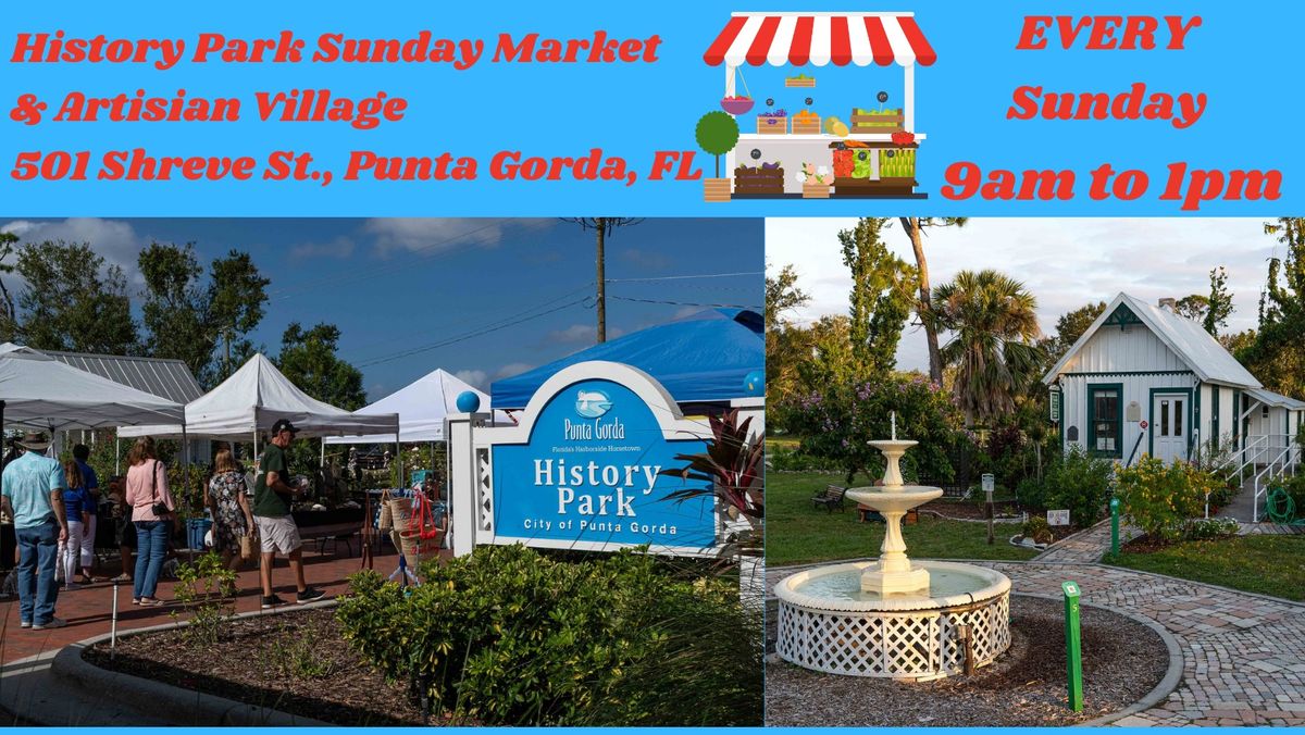 History Park Sunday Market & Artisan Village