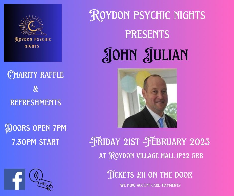 Evening of Mediumship with John Julian