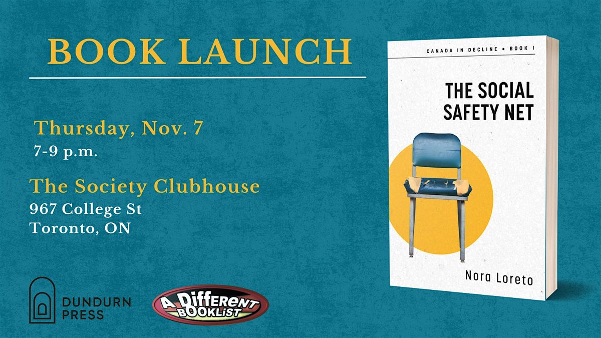 The Social Safety Net Toronto Book Launch