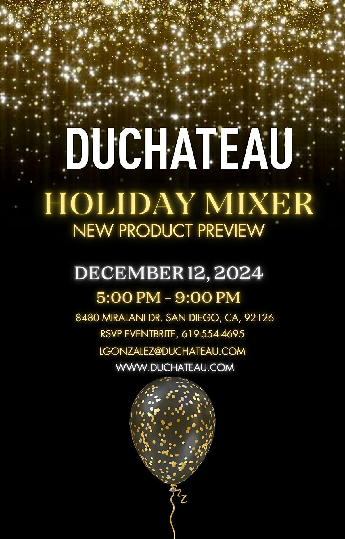 Duchateau Holiday Mixer!