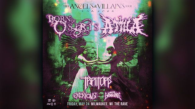 Born Of Osiris \/ Attila - The Angels & Villains Tour at The Rave