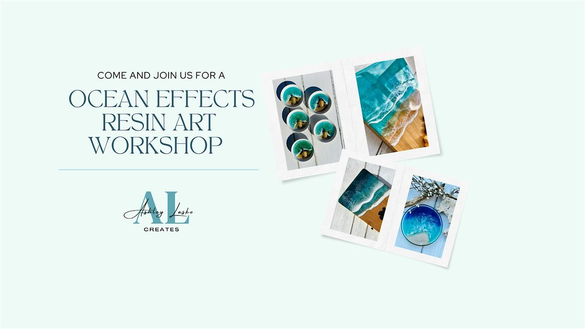 Ocean-Inspired Resin Art Class