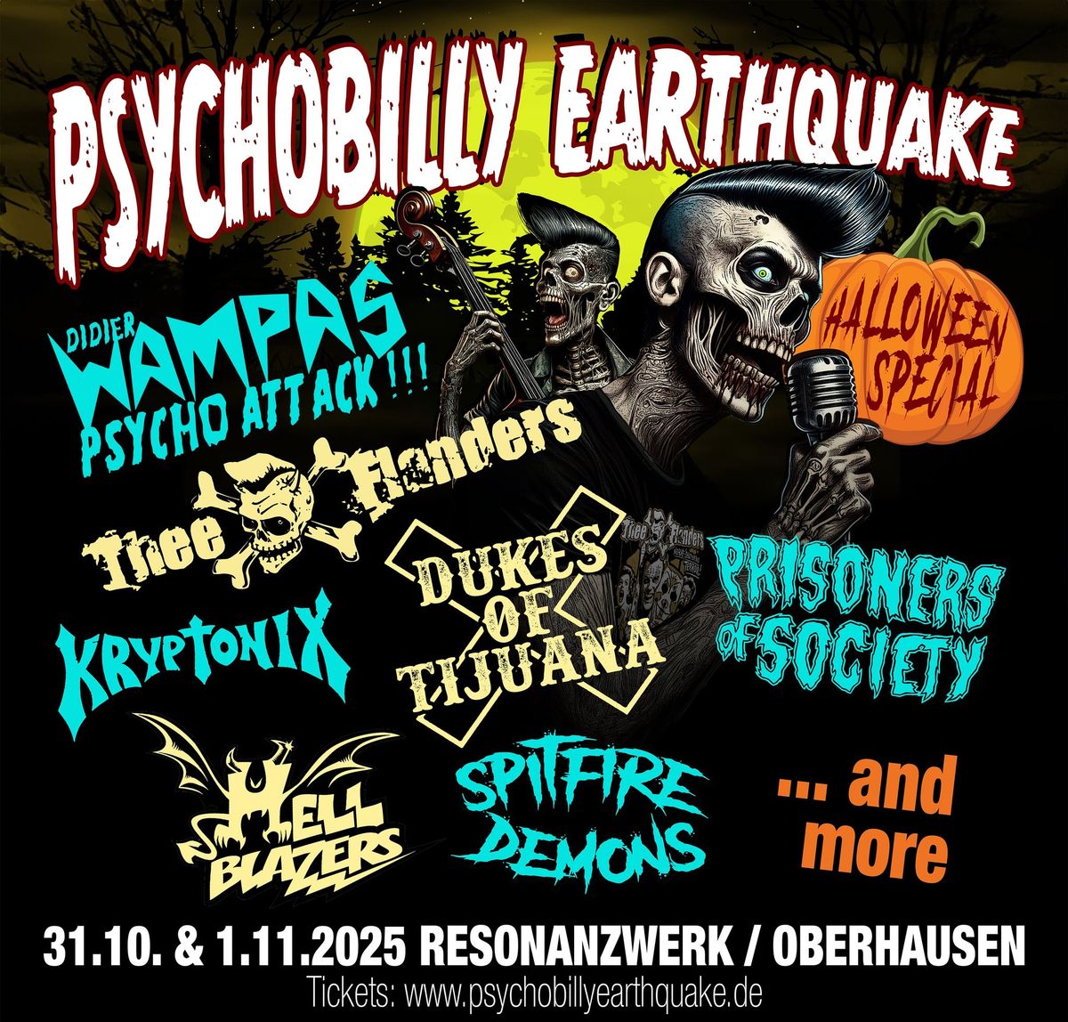 Psychobilly Earthquake No. 9 - Halloween Edition 