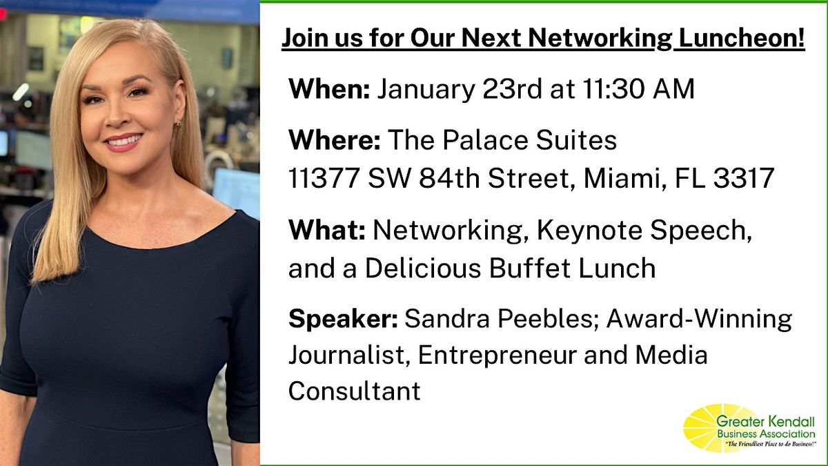 January Luncheon Networker 2025