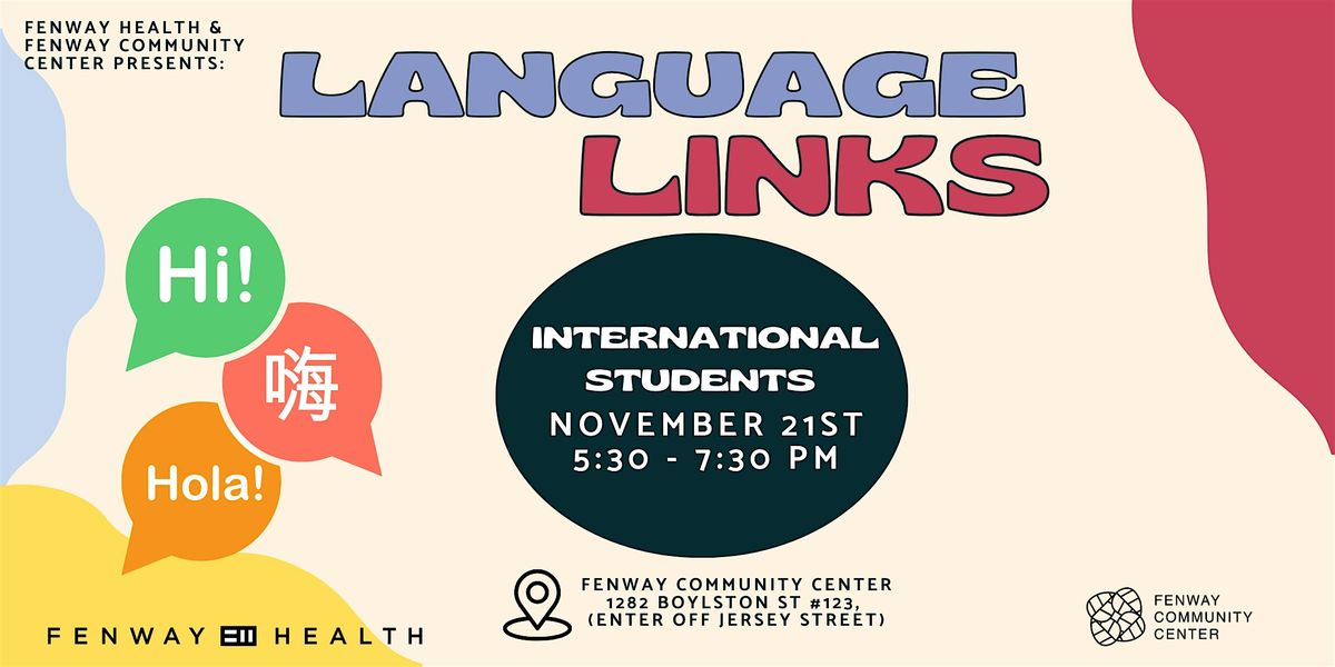 Language Links - International Students Night