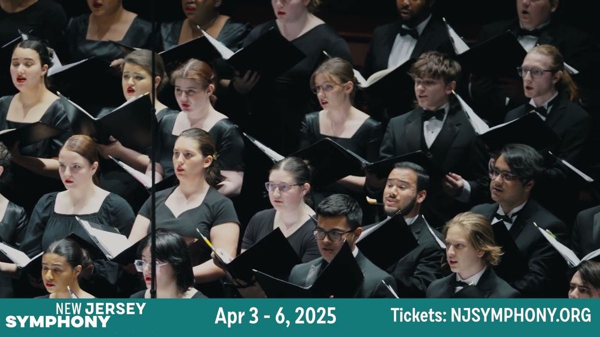 New Jersey Symphony Orchestra - New Brunswick