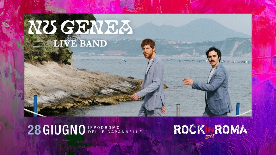 NU GENEA  live band - ROCK IN ROMA