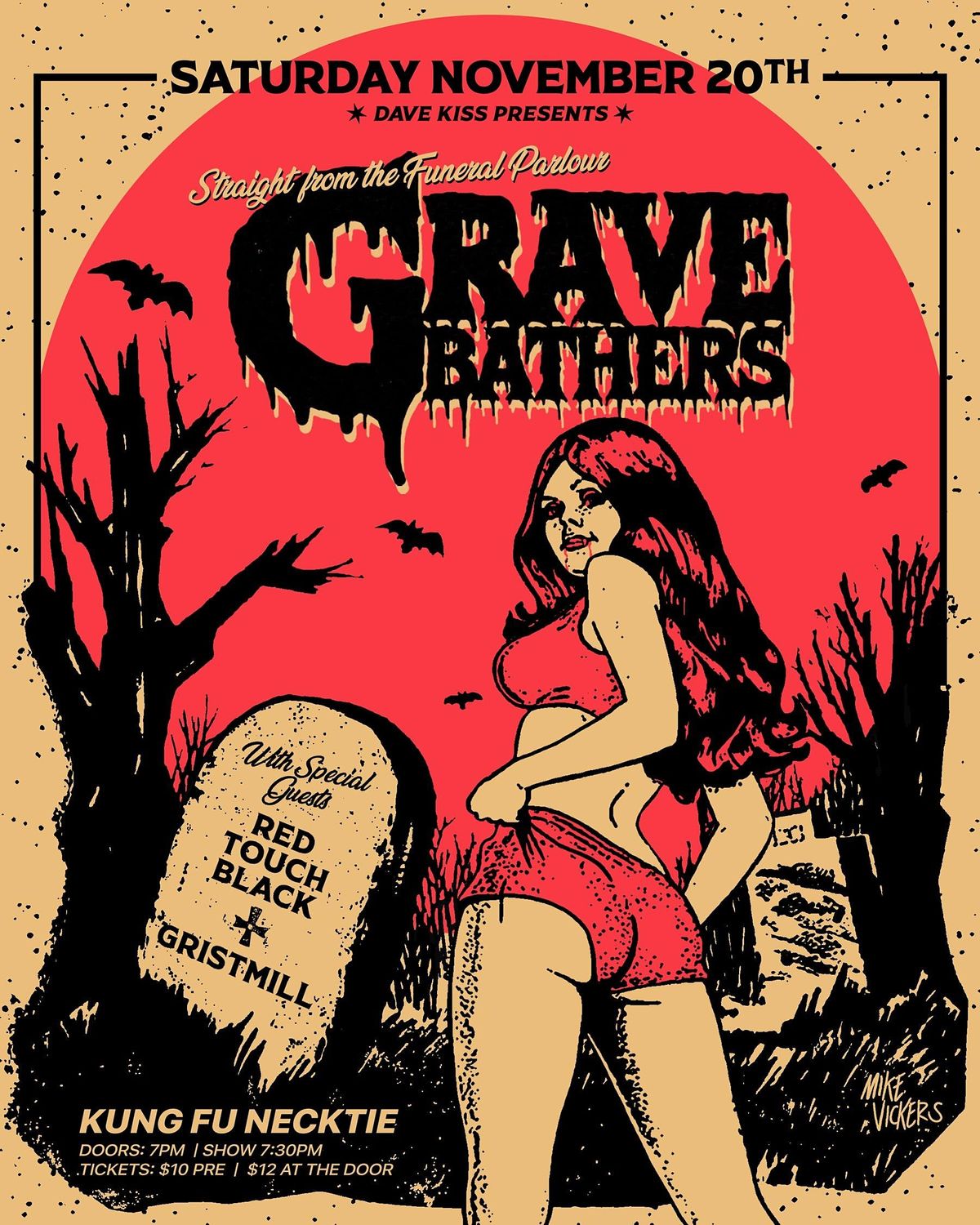 Gravebathers ~ Red Touch Black ~ Gristmill