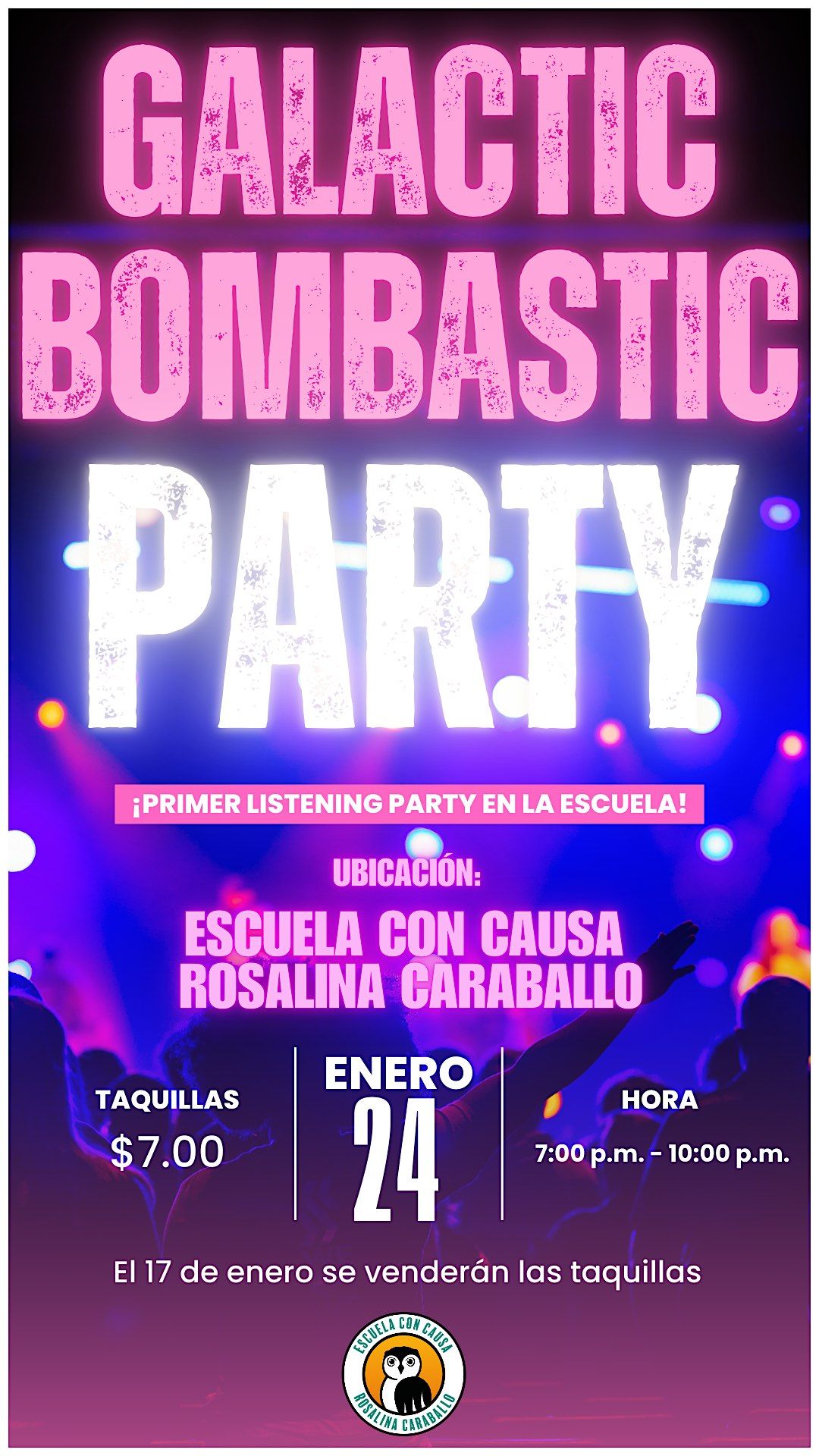 GALACTIC BOMBASTIC WELCOME PARTY