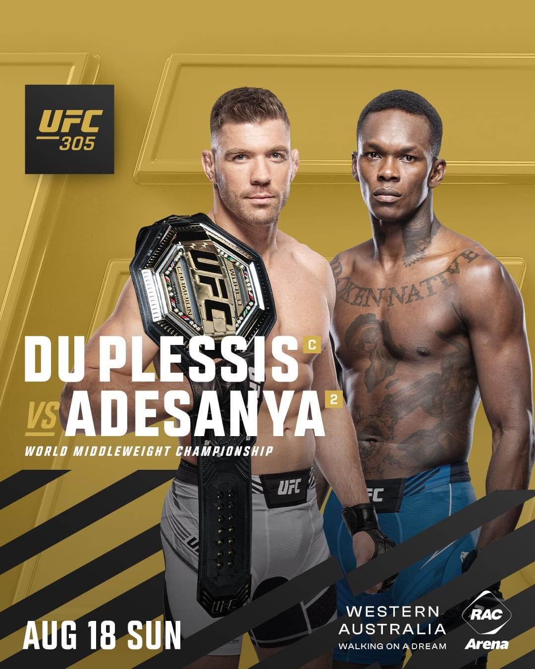 UFC 305 - Live & Loud from Perth