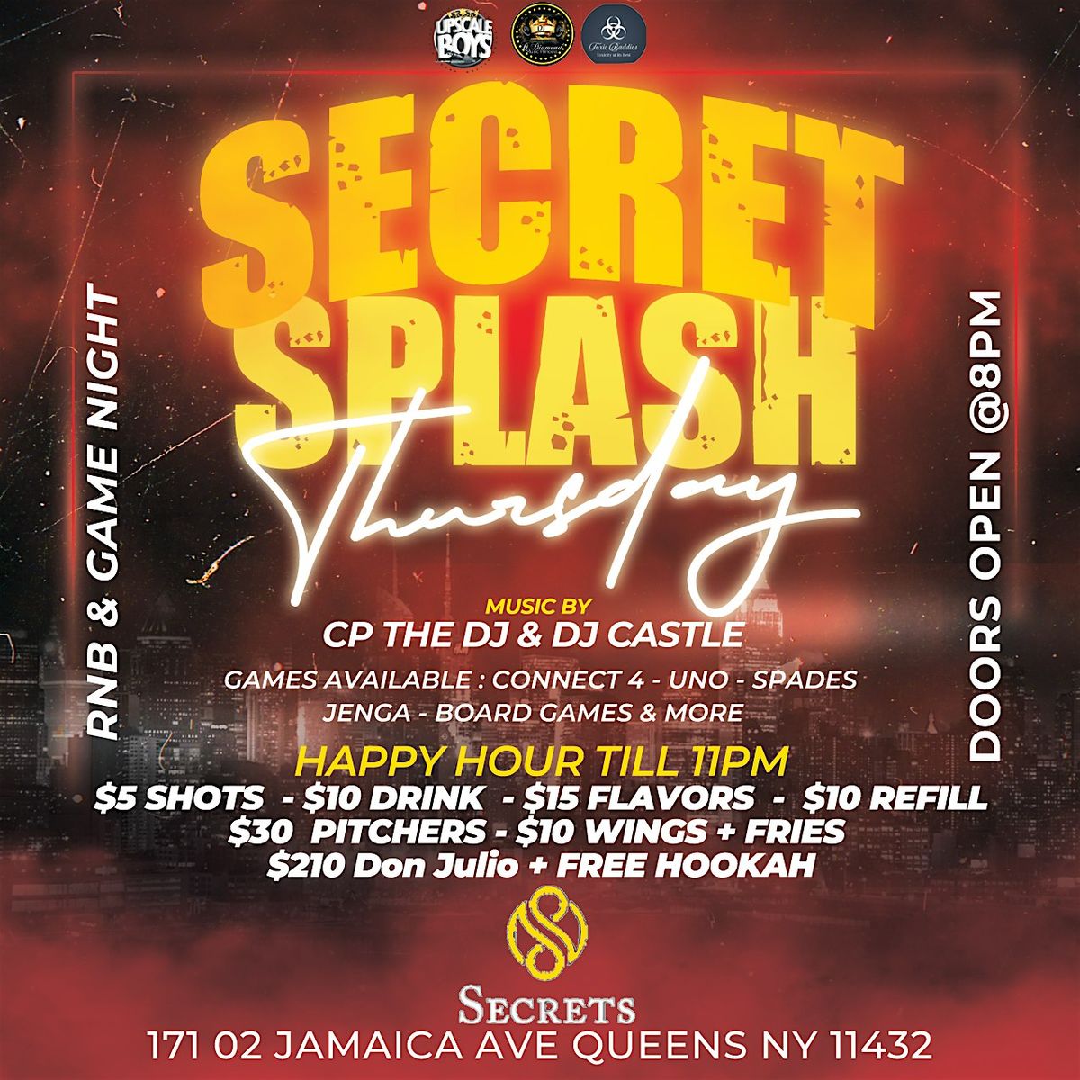 SECRET SPLASH THURSDAY