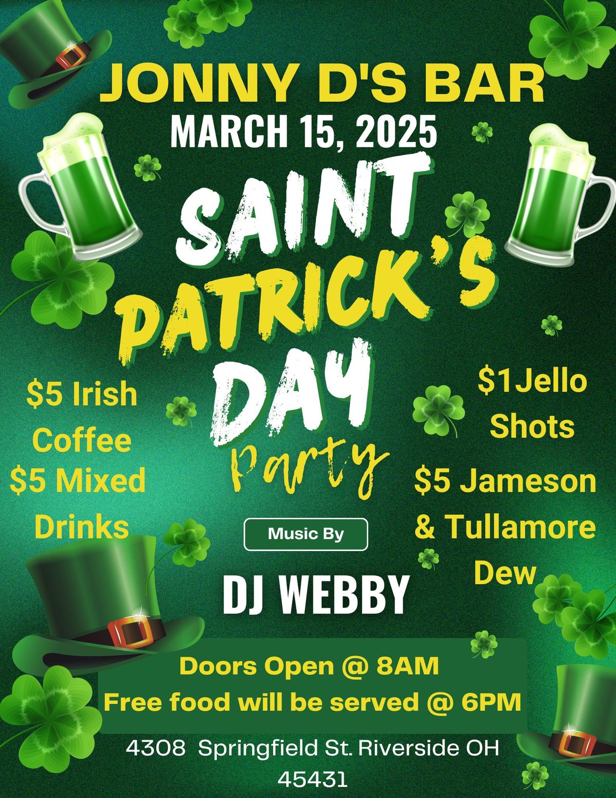 St Patricks Day Party