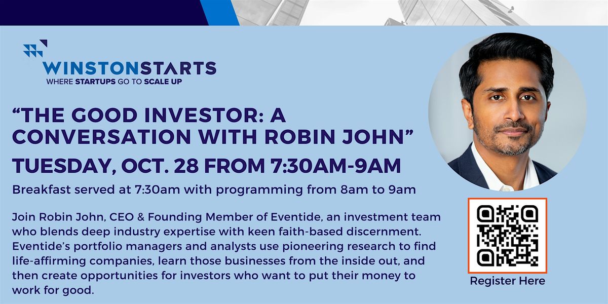 The Good Investor: A Conversation with Robin John