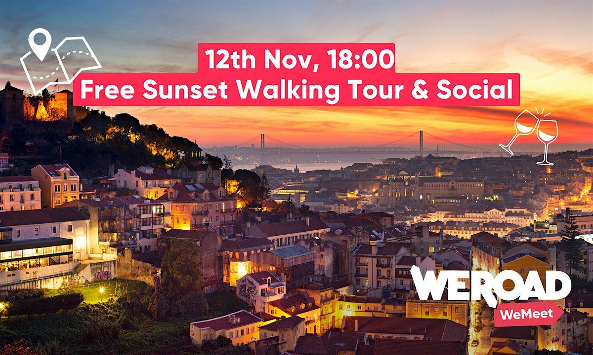 Lisbon Free Sunset Walking Tour & Web Summit Social