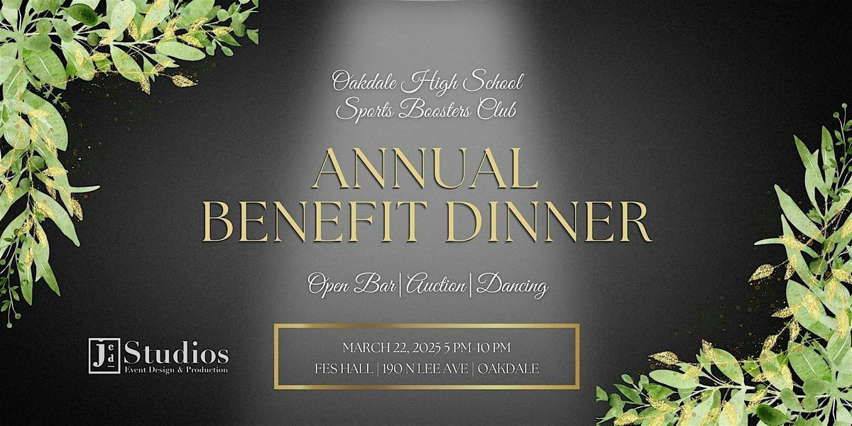 Annual Sports Boosters Benefit Dinner