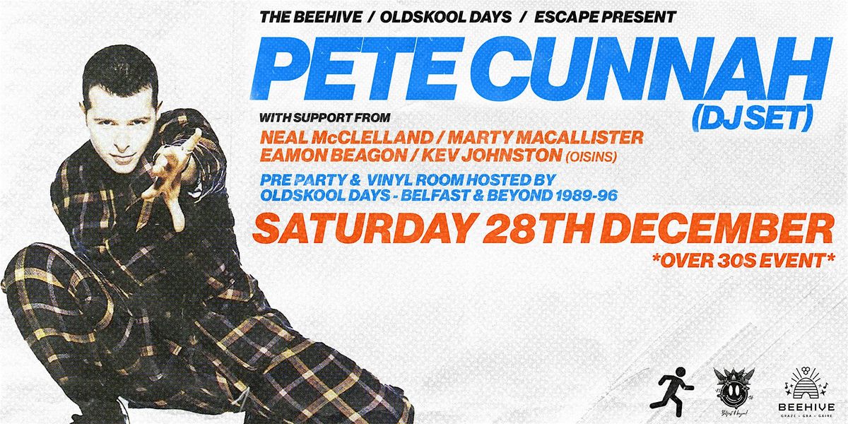 THE BEEHIVE PRESENTS PETE CUNNAH THE VOICE OF D:REAM LIVE