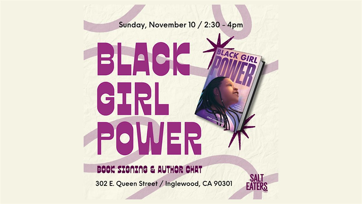 Author Chat and Book Signing: Black Girl Power