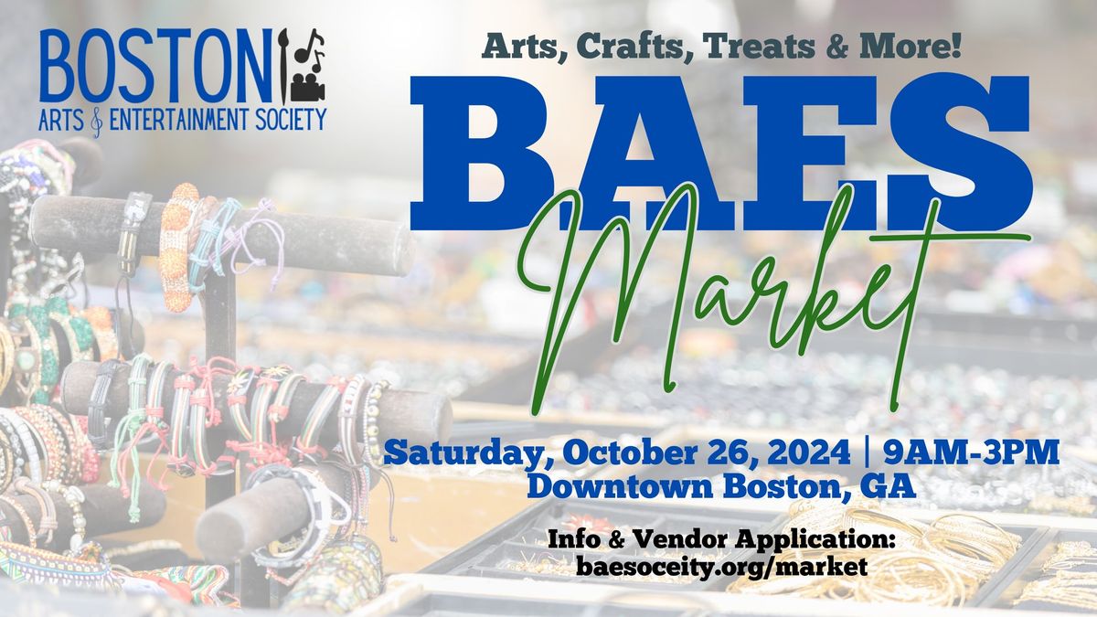 BAES Market: Arts, Crafts, Treats & More!