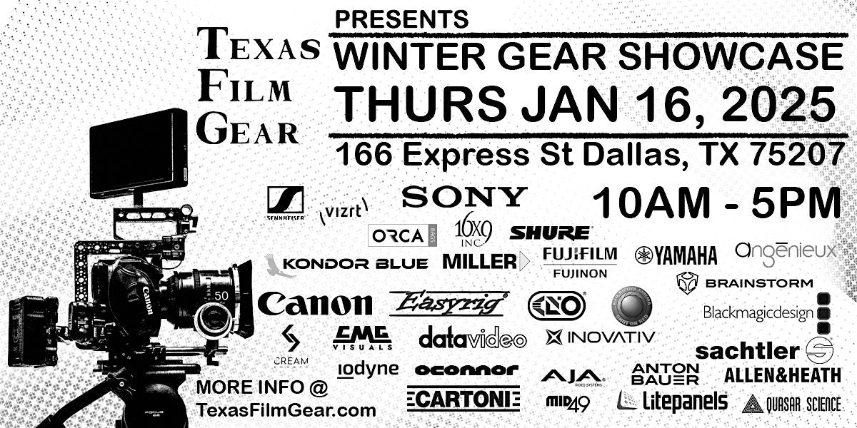 Texas Film Gear Winter Showcase 2025