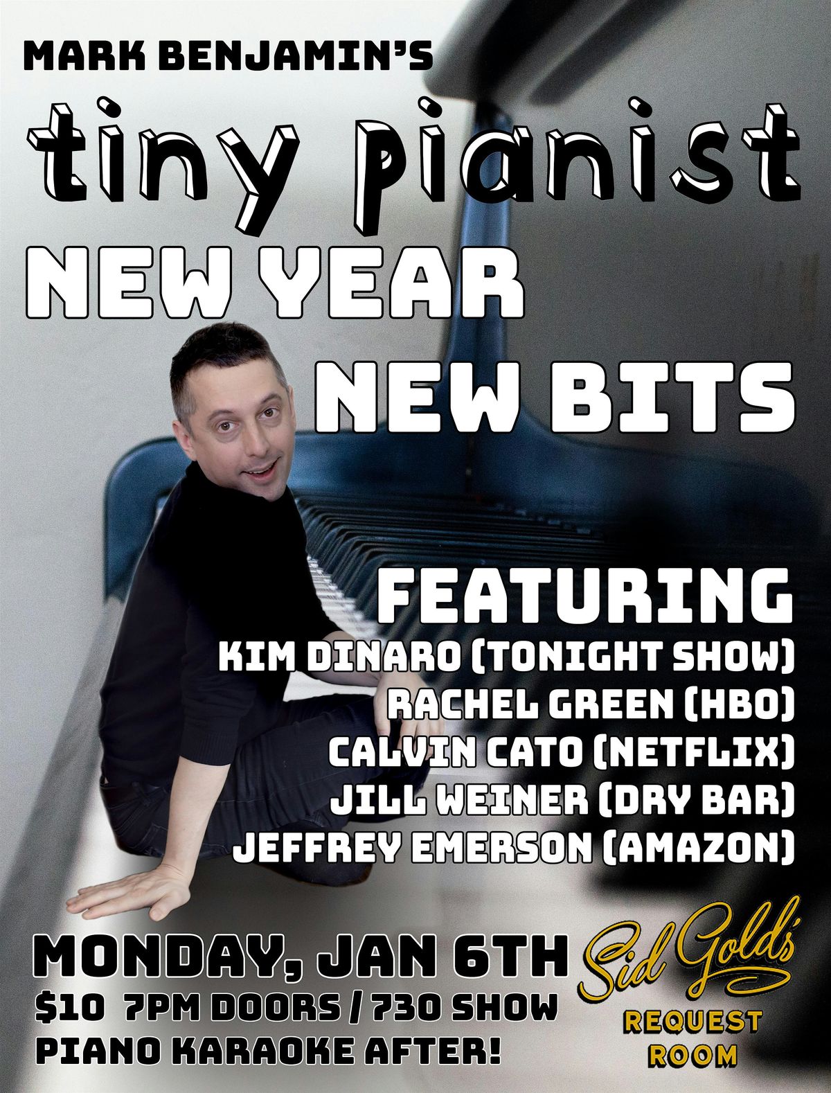 TINY PIANIST: NEW YEAR NEW BITS