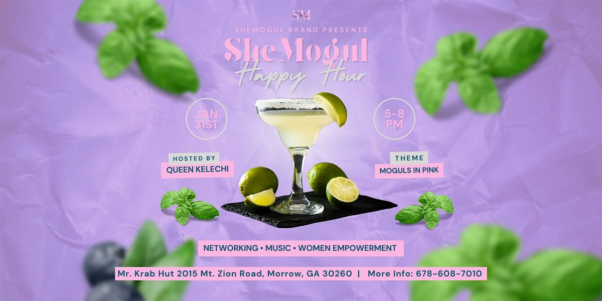 SheMogul Happy Hour @ Mr Krabs Hut