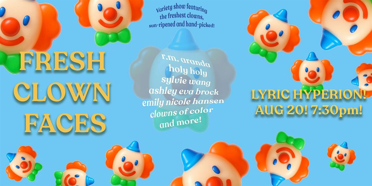 Fresh Clown Faces