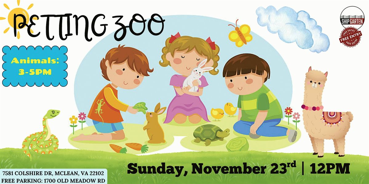 Petting Zoo Hosts Kids and Family Festival