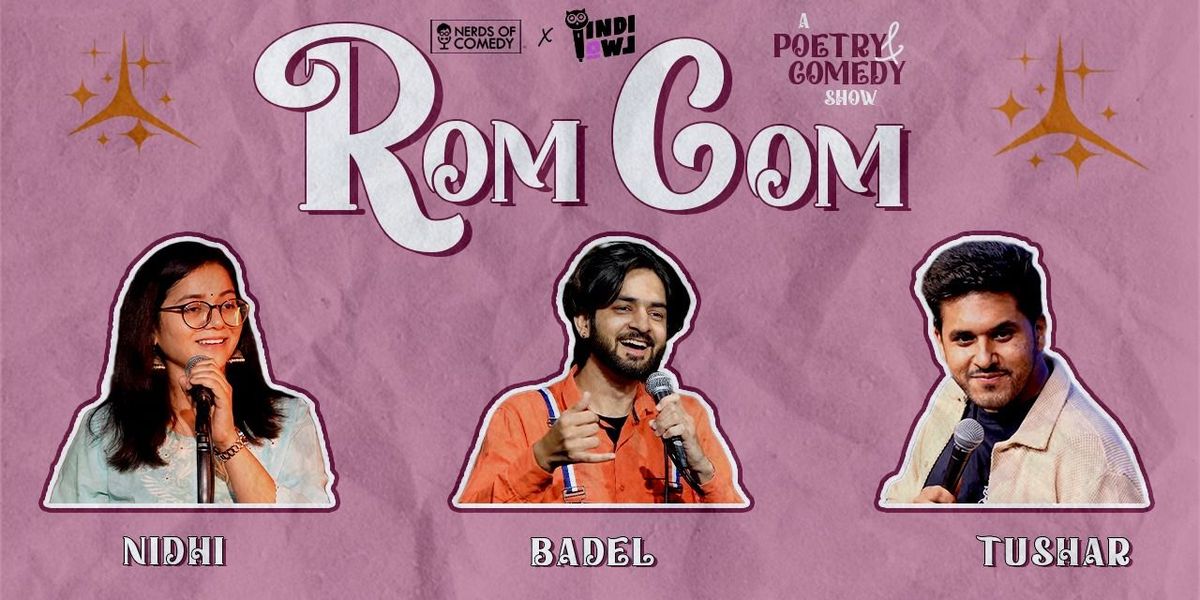 RomCom: A Comedy & Poetry Lineup Show