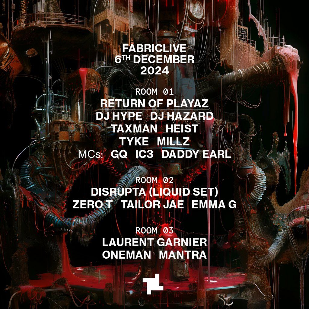 FABRICLIVE X PLAYAZ: DJ Hype, DJ Hazard, Disrupta, Oneman + more