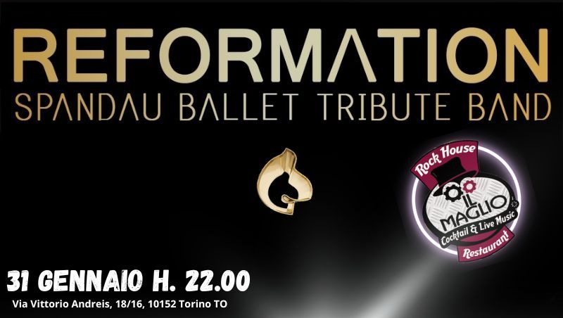 Reformation - Spandau Ballet tribute Band