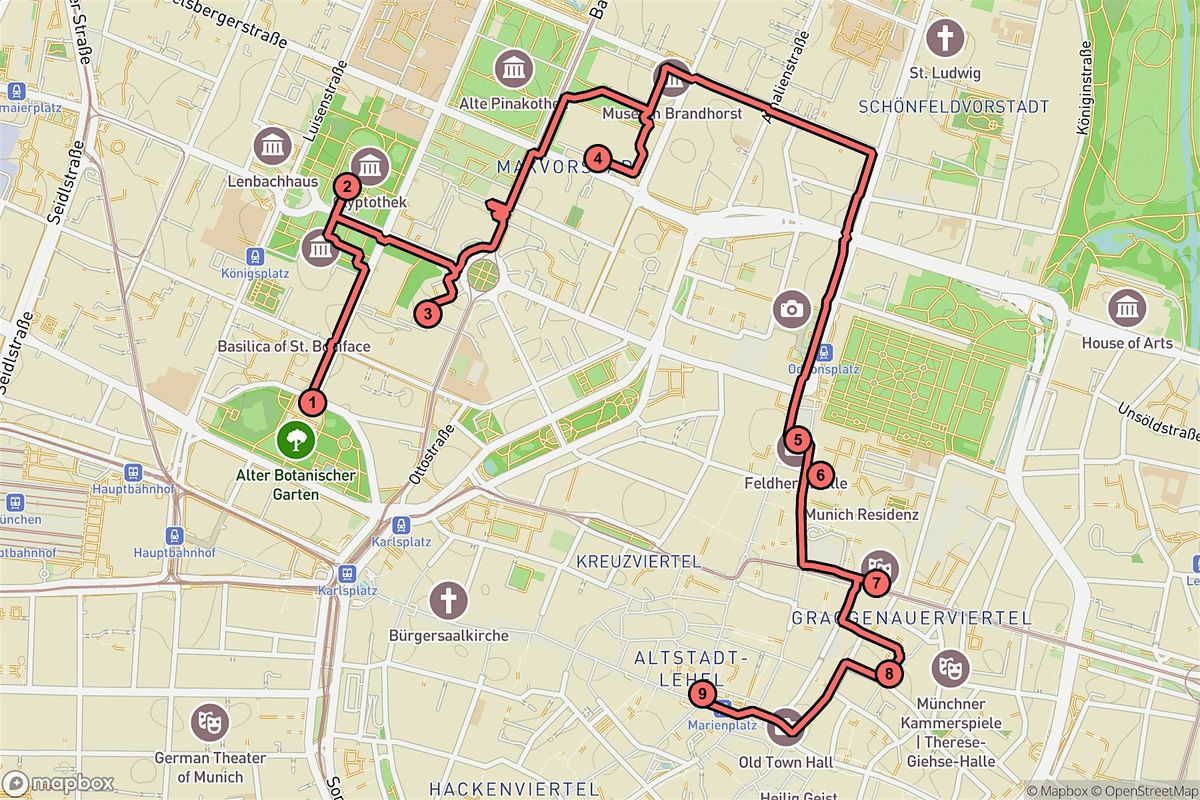 Munich Audio Tour: A Historical and Artistic Journey through Munich