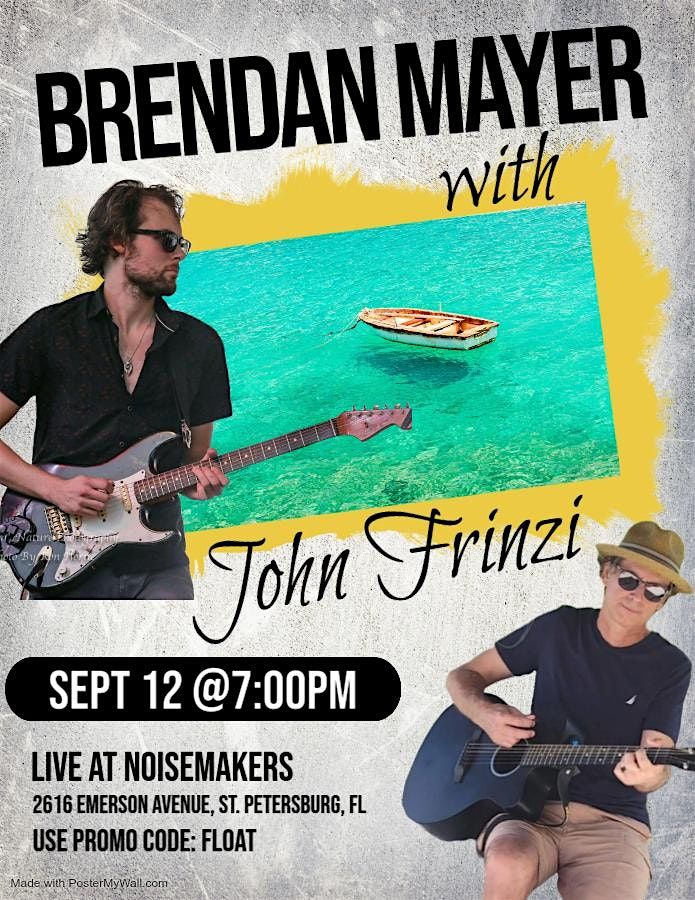 Brendan Mayer with John Frinzi
