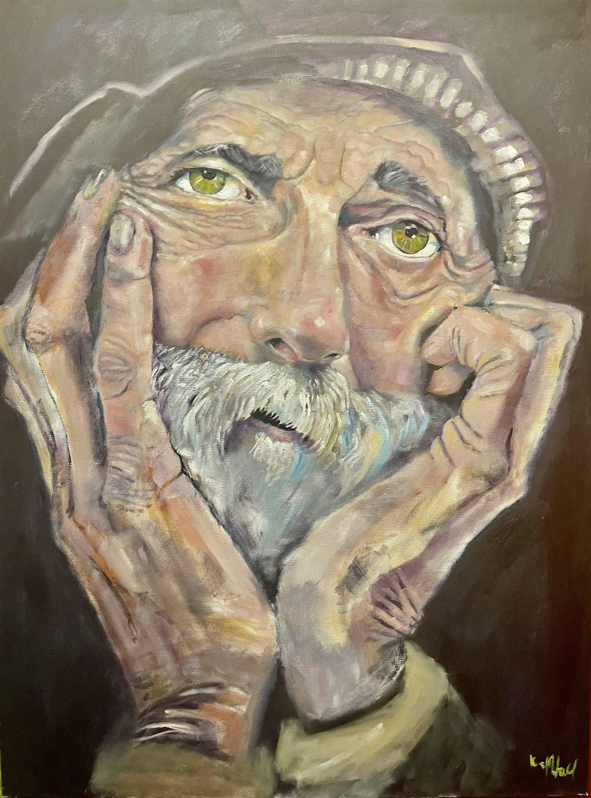 ART EXHIBIT\/COMMENCEMENT CONCERT-Old Men In Hats: The Art of Kevin McKrell