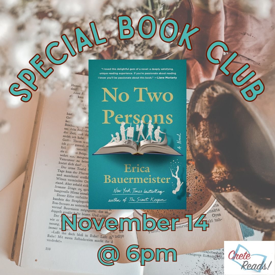 No Two Persons Book Club Meeting