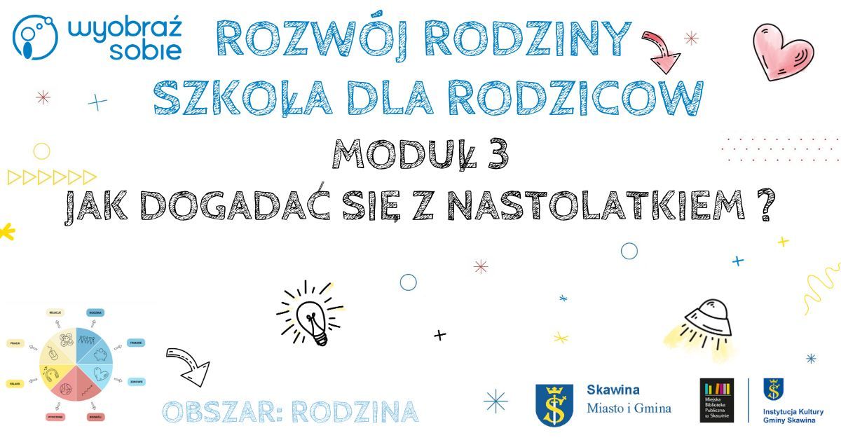 Szko\u0142a dla Rodzic\u00f3w i Wychowawc\u00f3w - modu\u0142 3 - Jak dogada\u0107 si\u0119 z Nastolatkiem? 