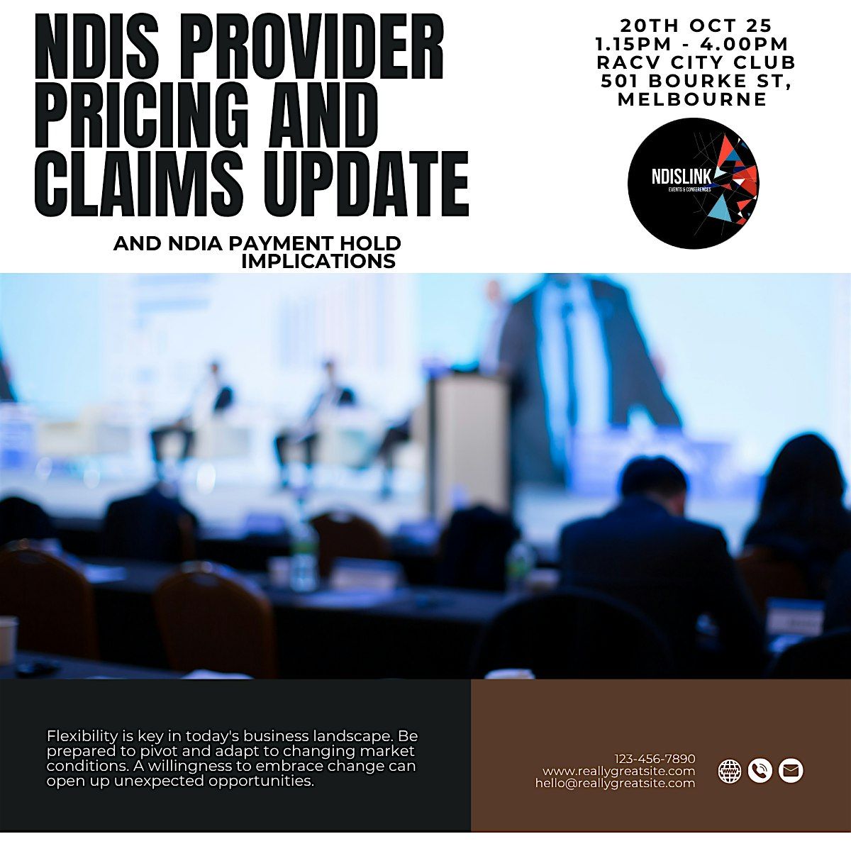 MELBOURNE NDIS PROVIDER PRICING AND CLAIMS UPDATE