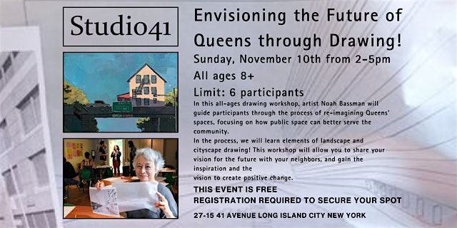 Re-imagining Queens  - Drawing Workshop