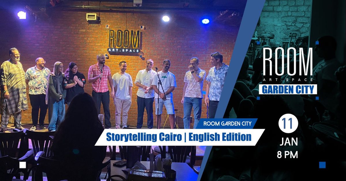 Storytelling Cairo (English Edition)  at Room Garden City