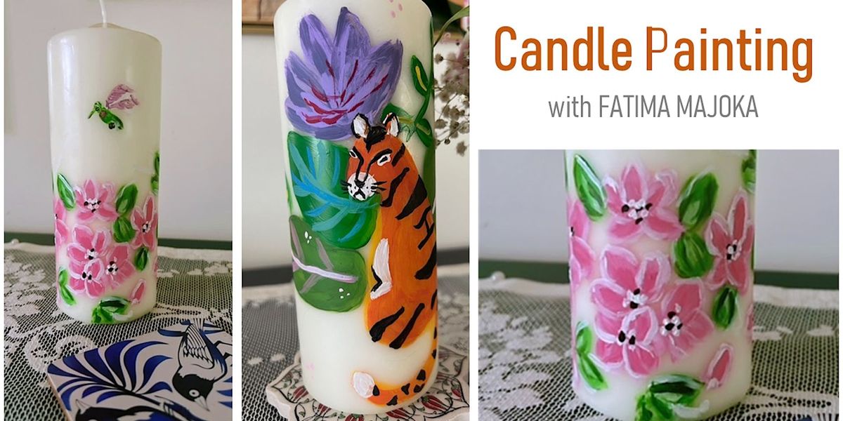 Paint & Sip: Candle Painting (Wine included)