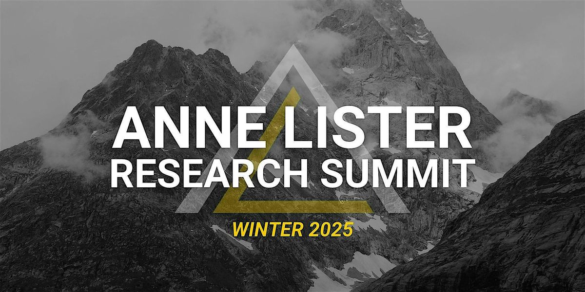 Anne Lister Research Summit - Winter 2025