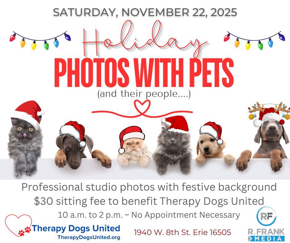 Holiday Photos with Pets (and their people!)