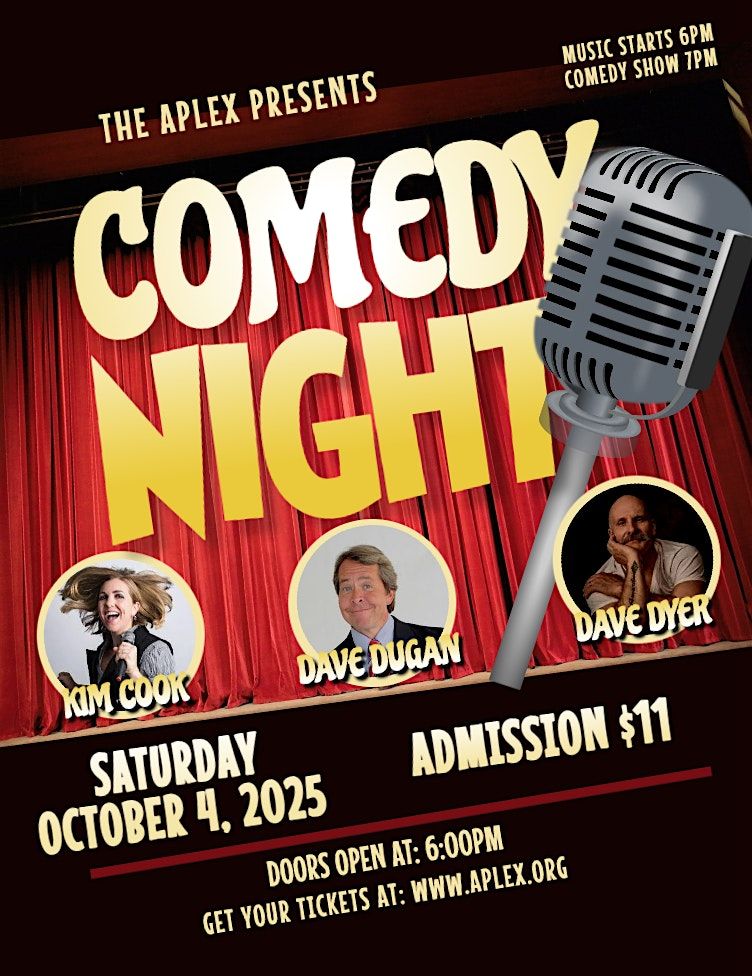 Comedy Night feat. Kim Cook, Dave Dugan and Dave Dyer!
